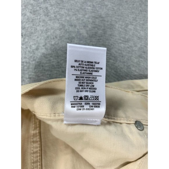 NWT Hudson ZACK Skinny Cotton Blend Painters Jeans (Men's‎ 31x31) Tan - Picture 7 of 16